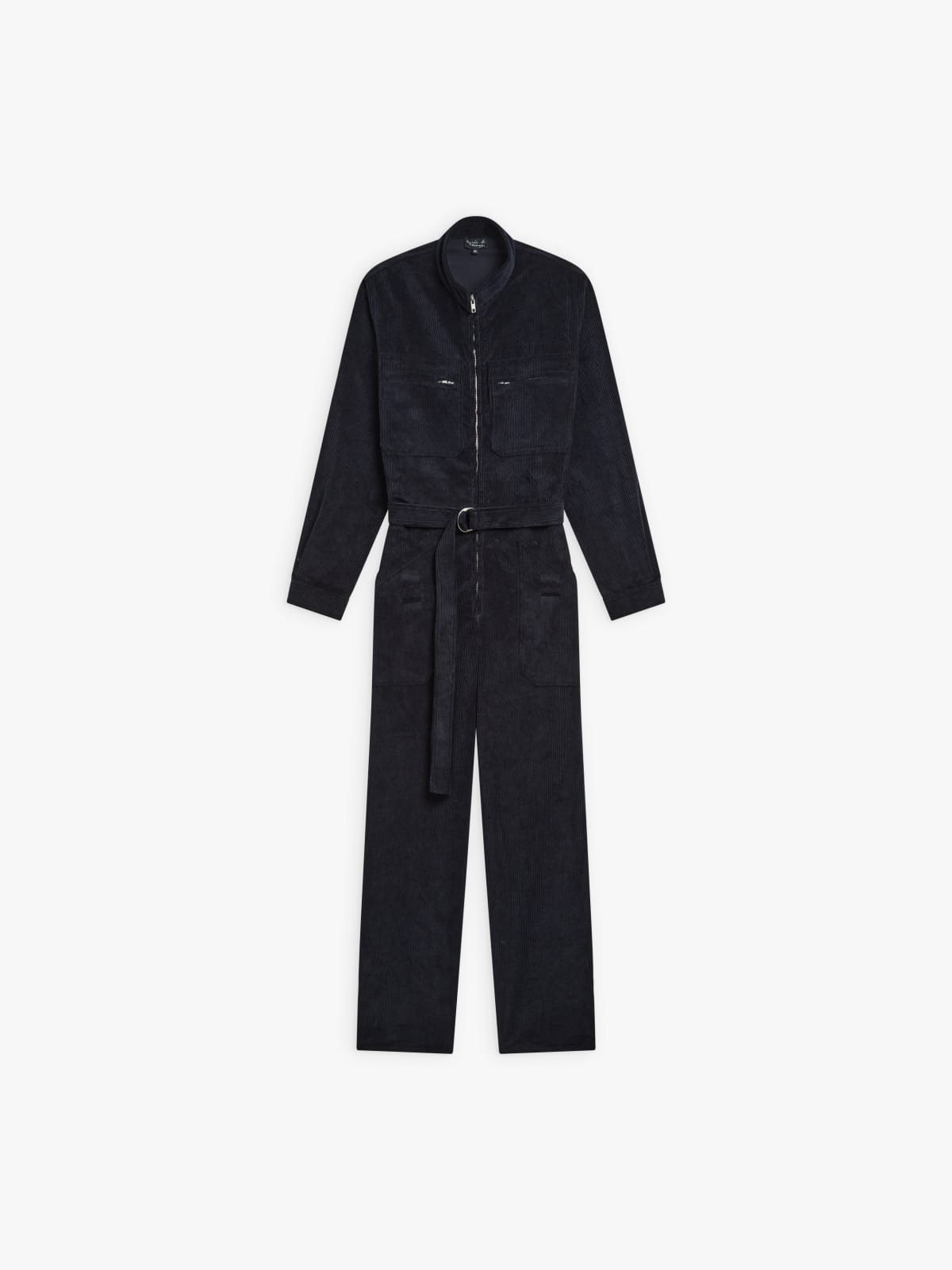 blue cotton Teo jumpsuit