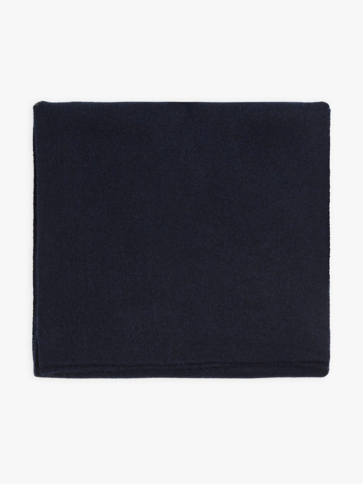 midnight blue cashmere Moris scarf