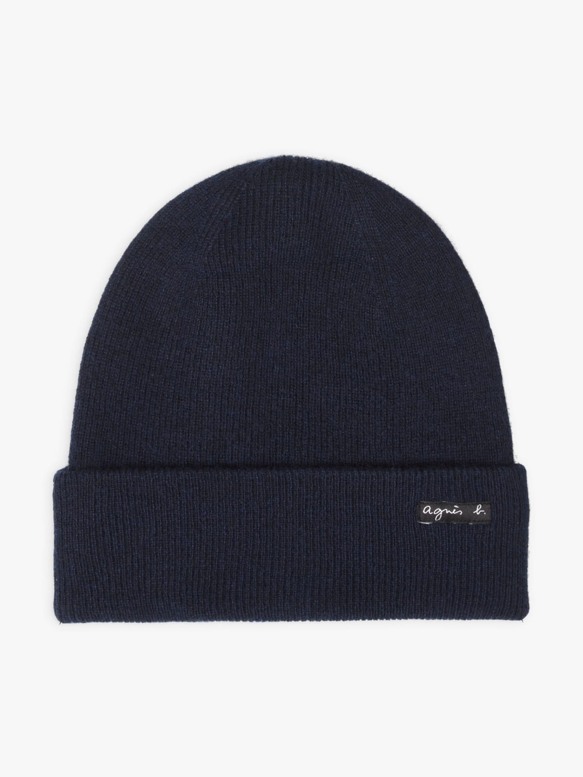 blue cashmere Willy beanie hat