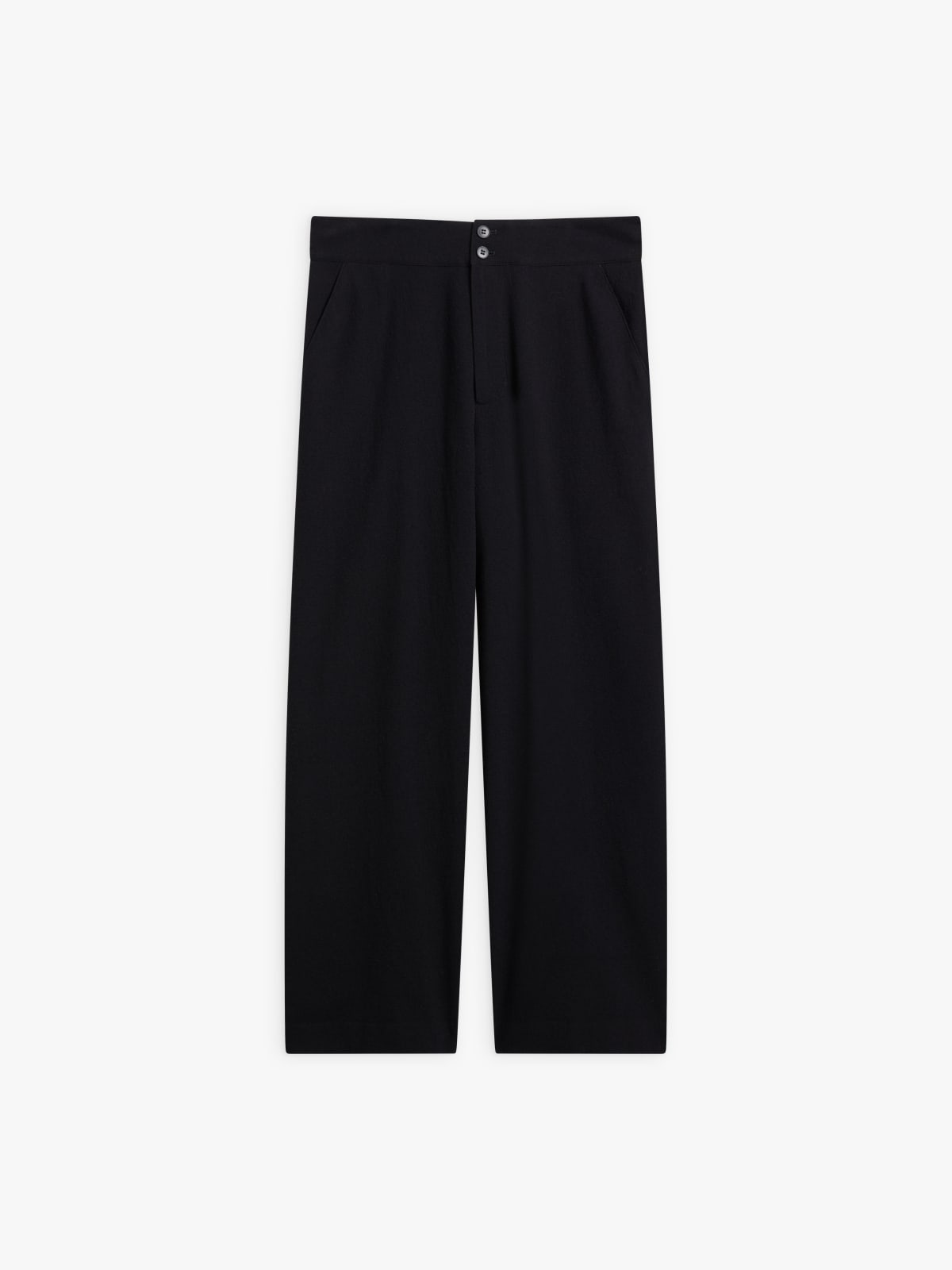 black wool Tyra pants