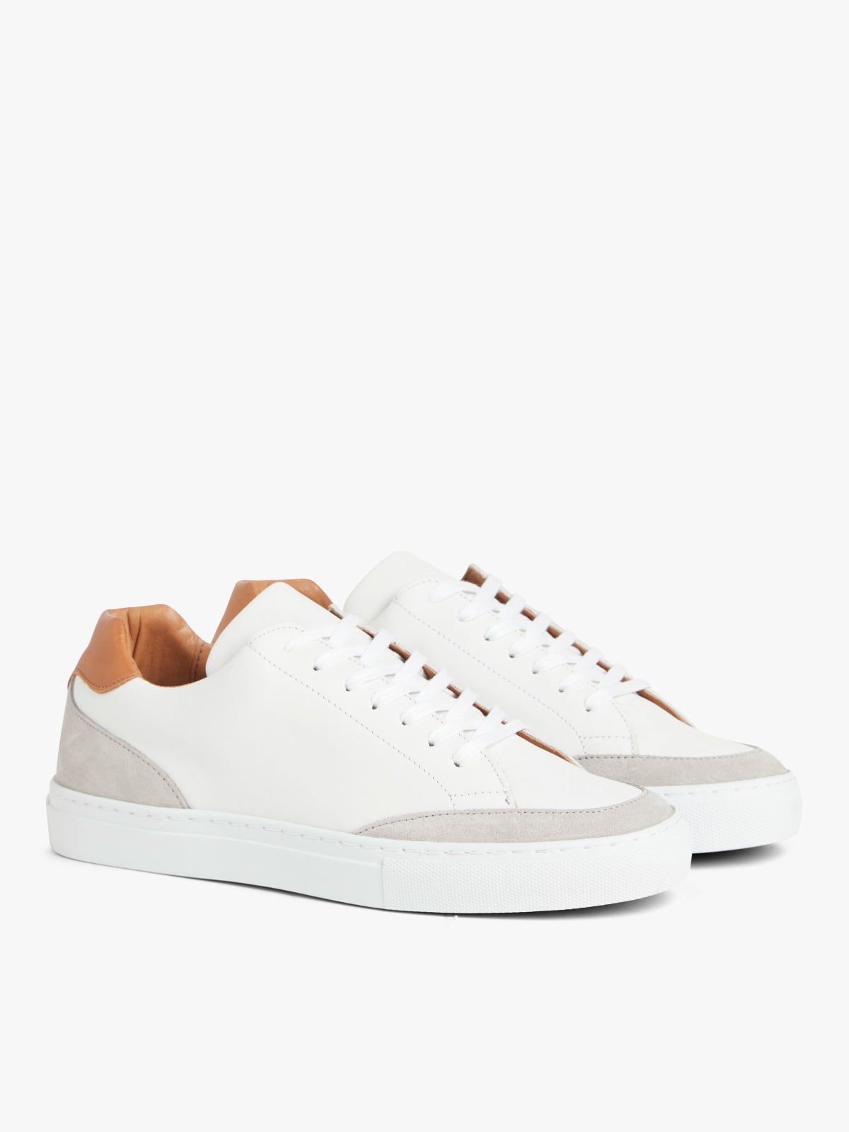 sneakers Charlie en cuir blanches