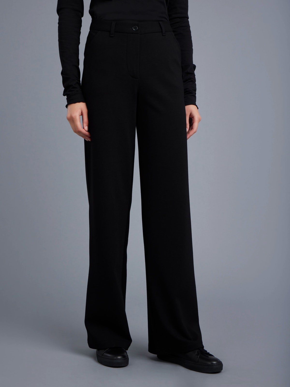 black milano jersey Polisson trousers