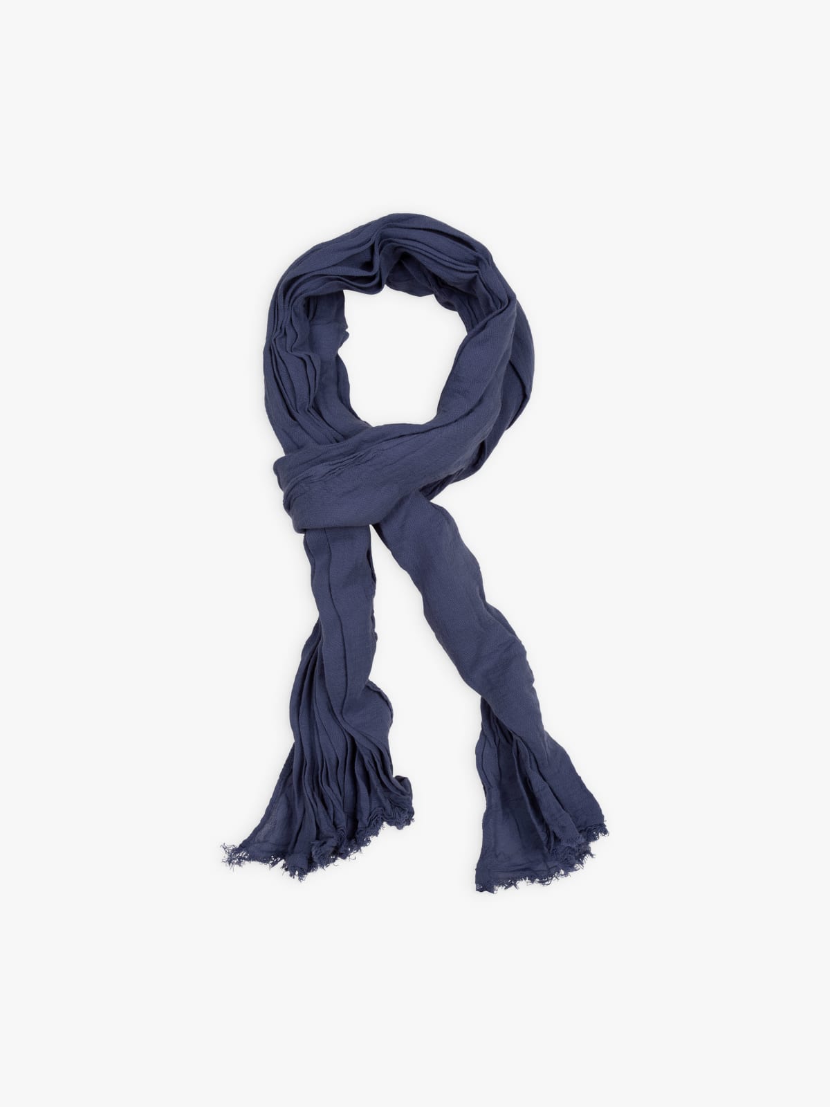 blue Unno cheesecloth scarf image number 0