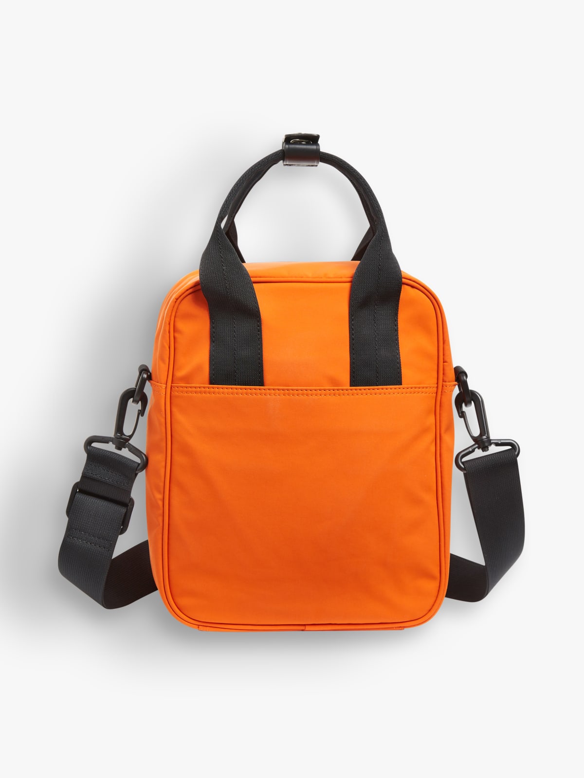 orange square backpack