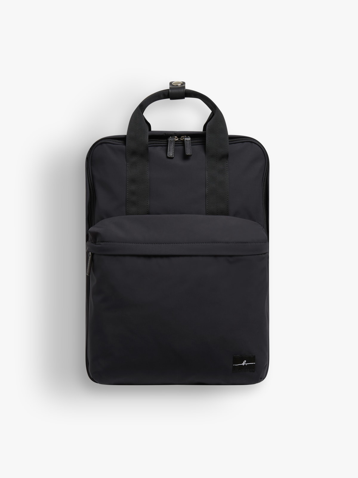 black backpack