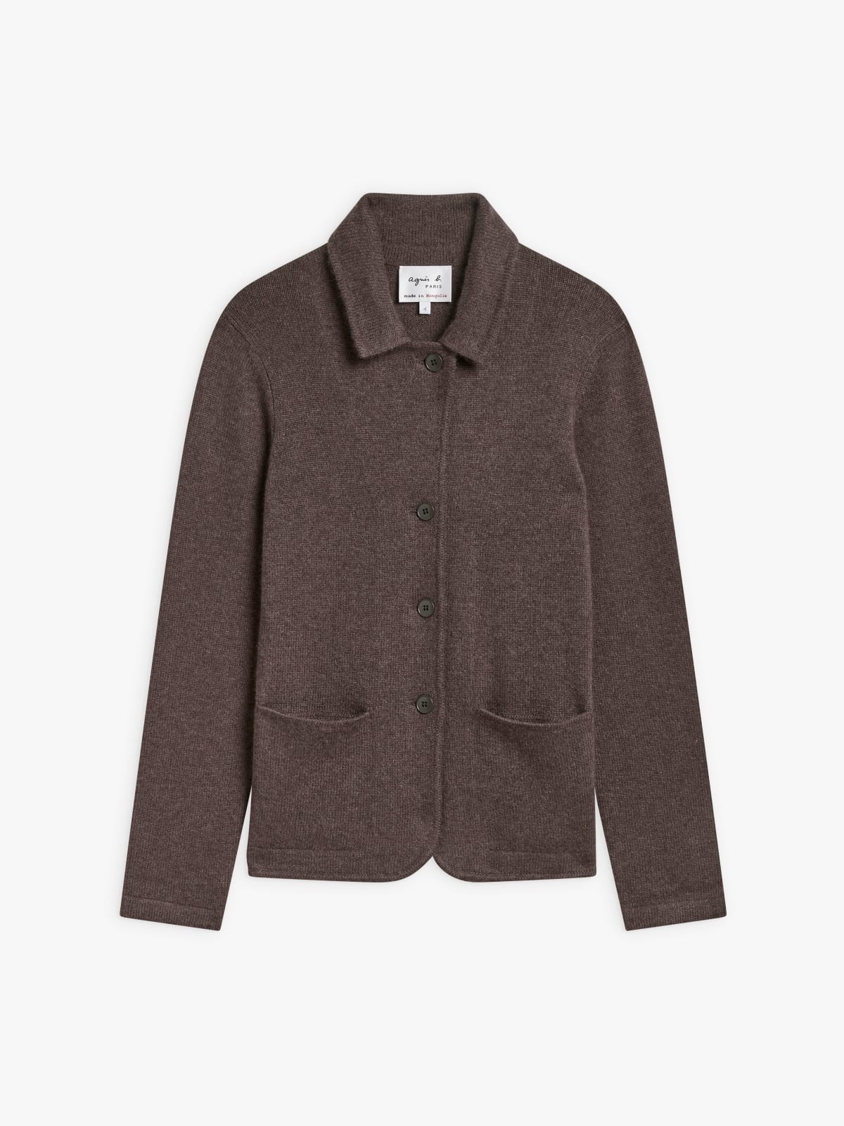 brown Clifford cashmere jacket