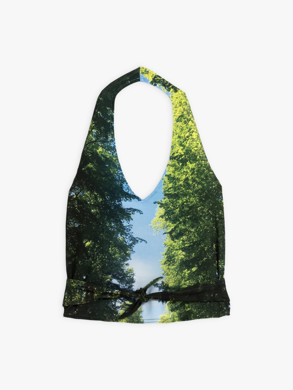 Allée (Alley) digital print backless top