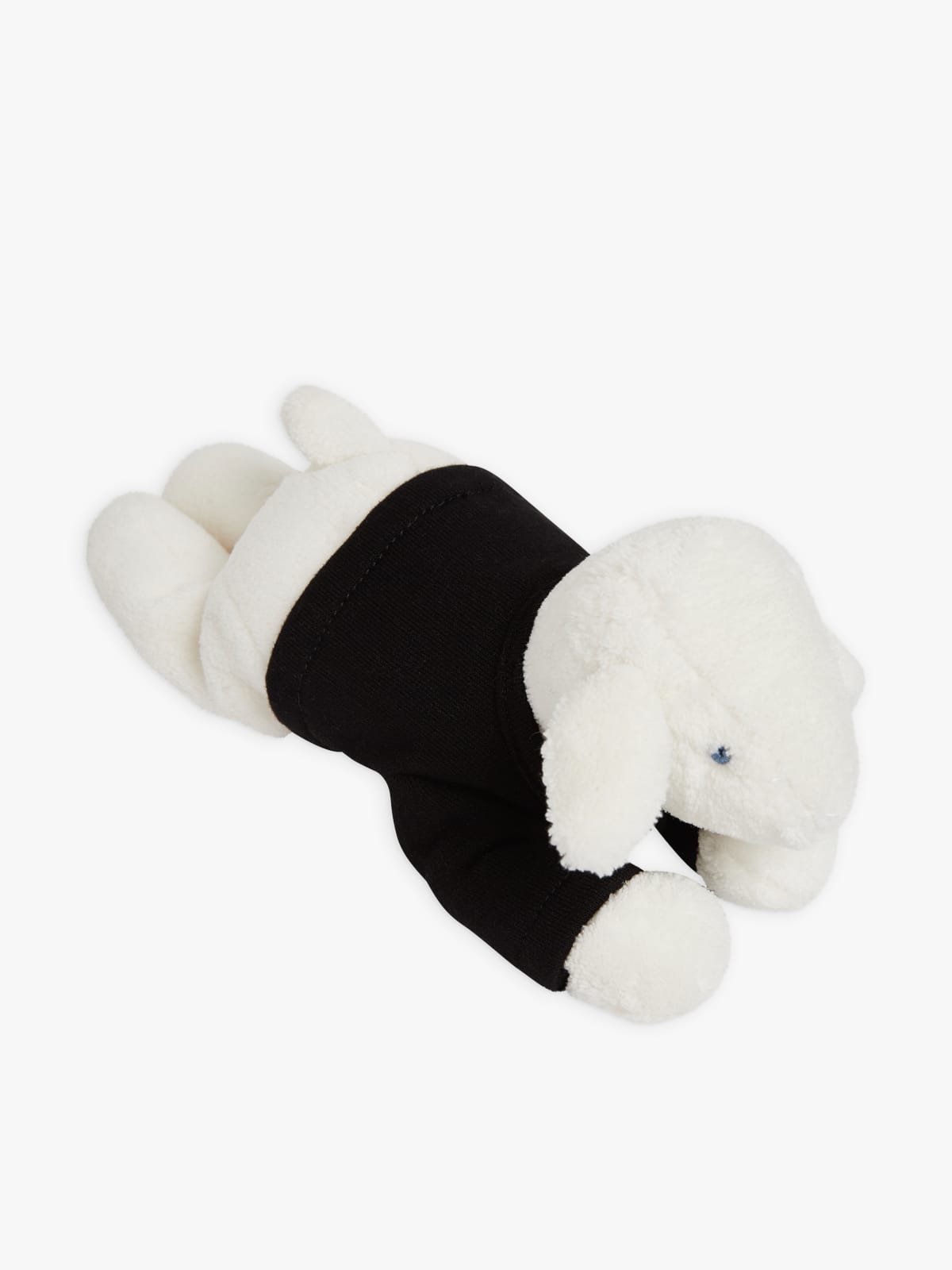 black cotton fleece Agneau toy