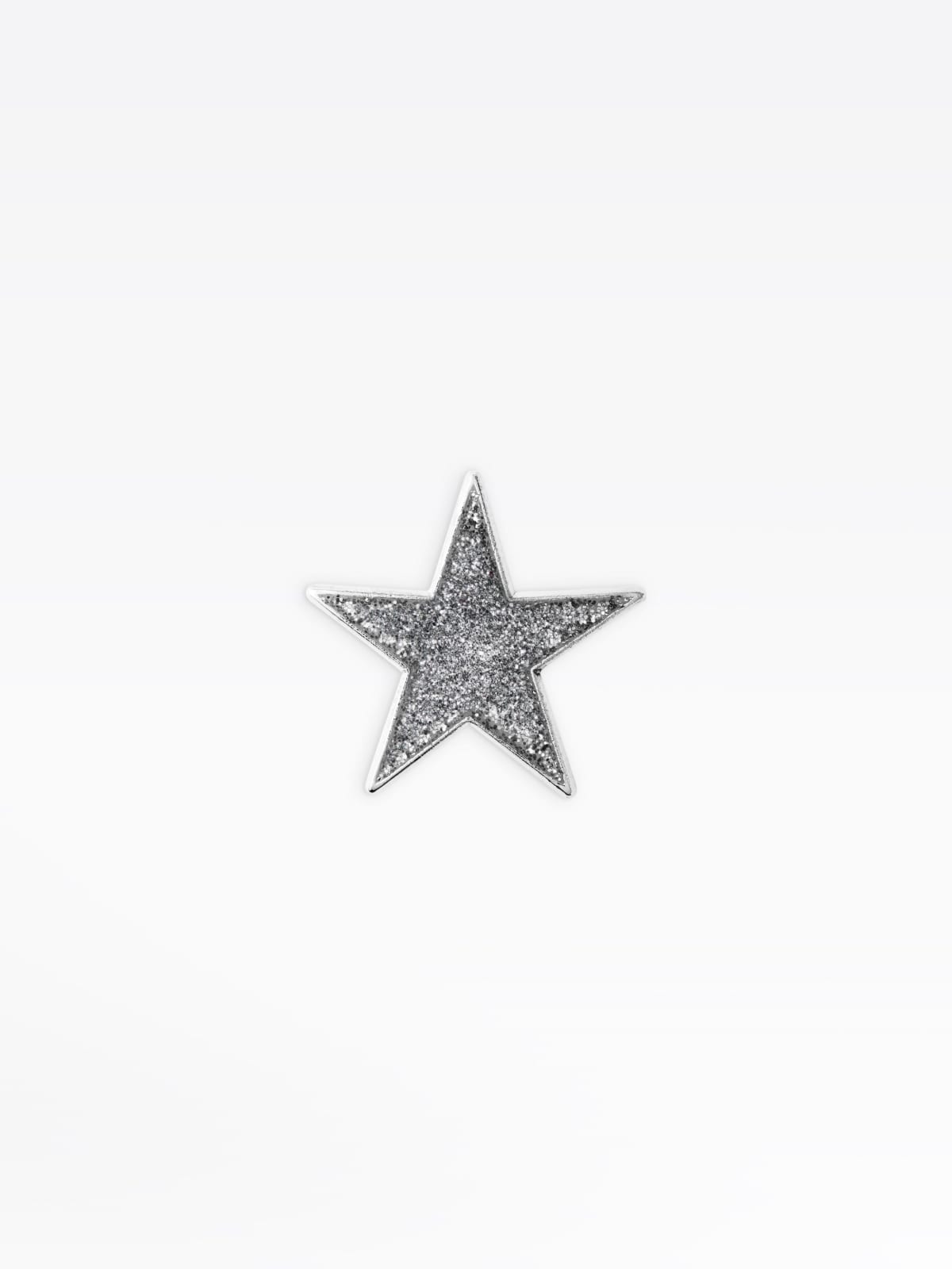 silver glittery Estrella pin