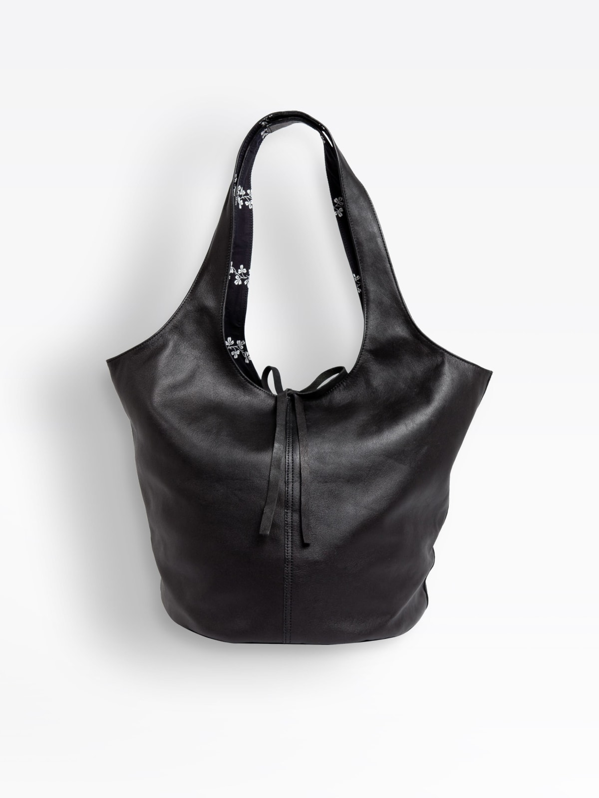 black leather Stala bag