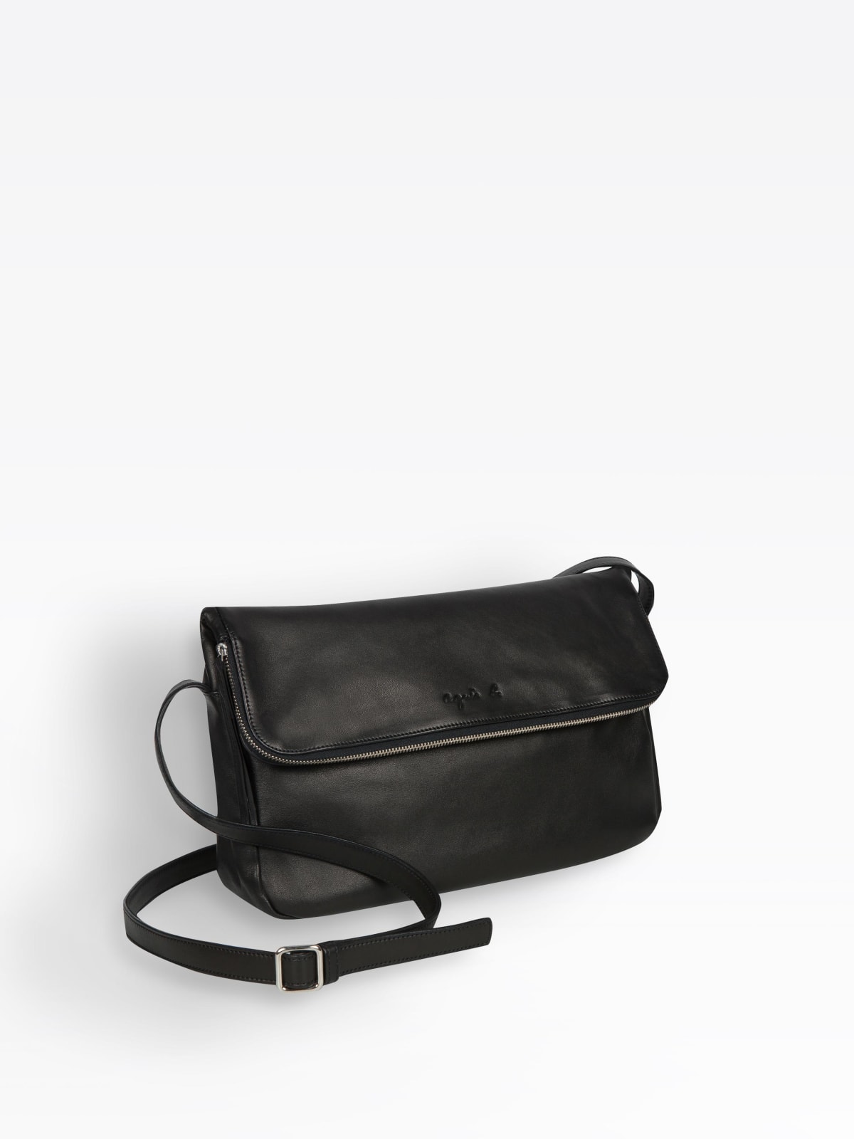 sac Amelia en cuir noir