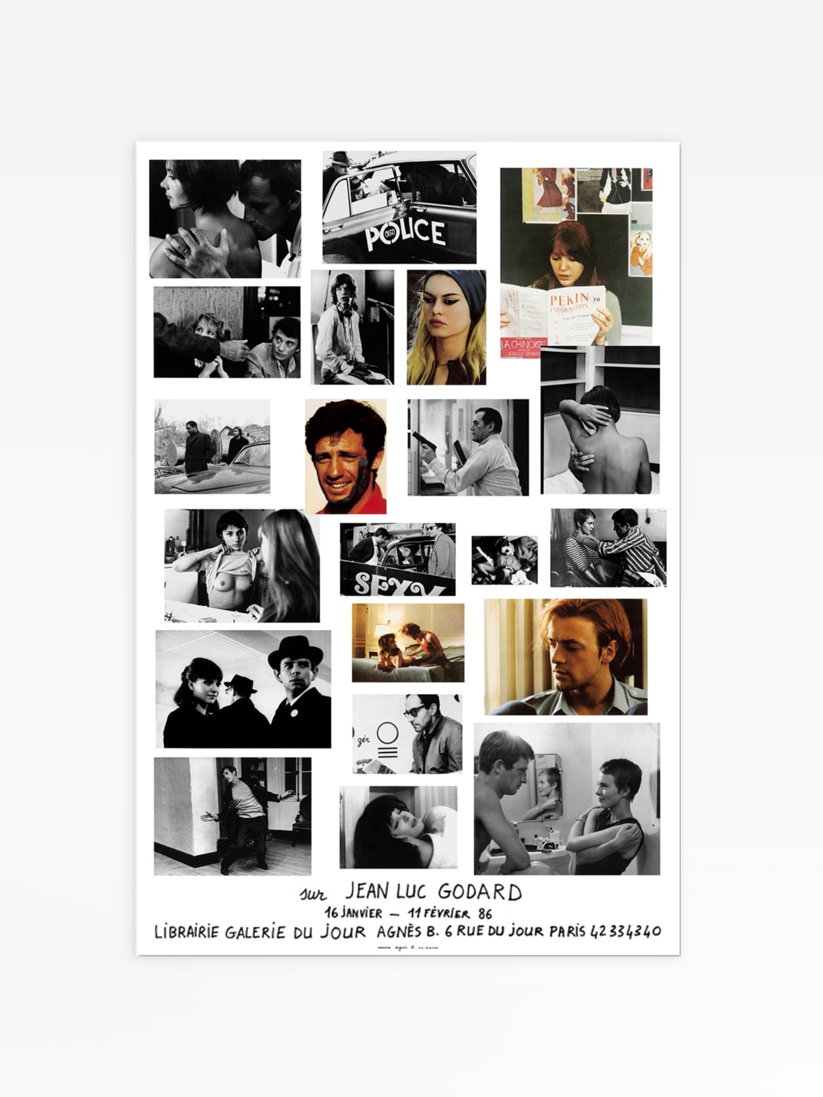 Jean-Luc Godard poster