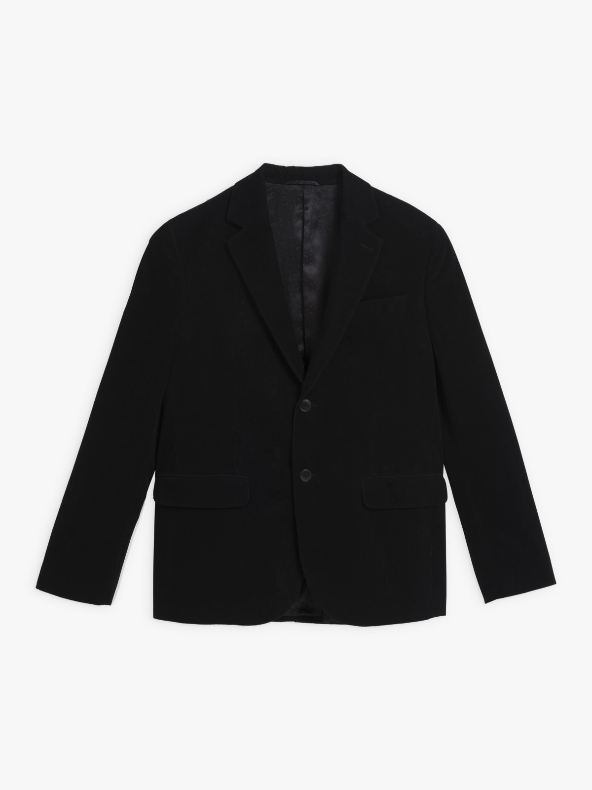 black corduroy Domino jacket