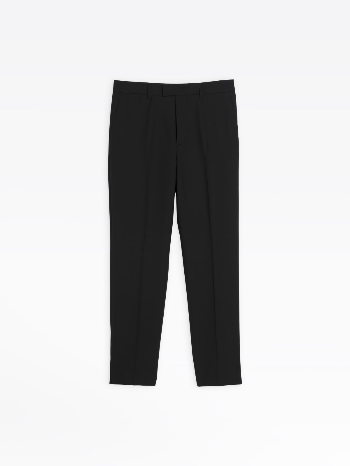 black woollen Jam trousers