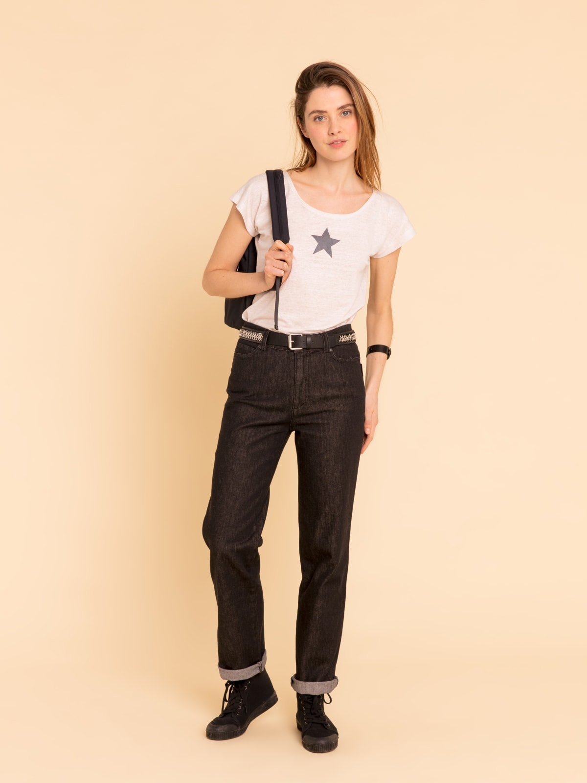 heather black #2 regular jeans