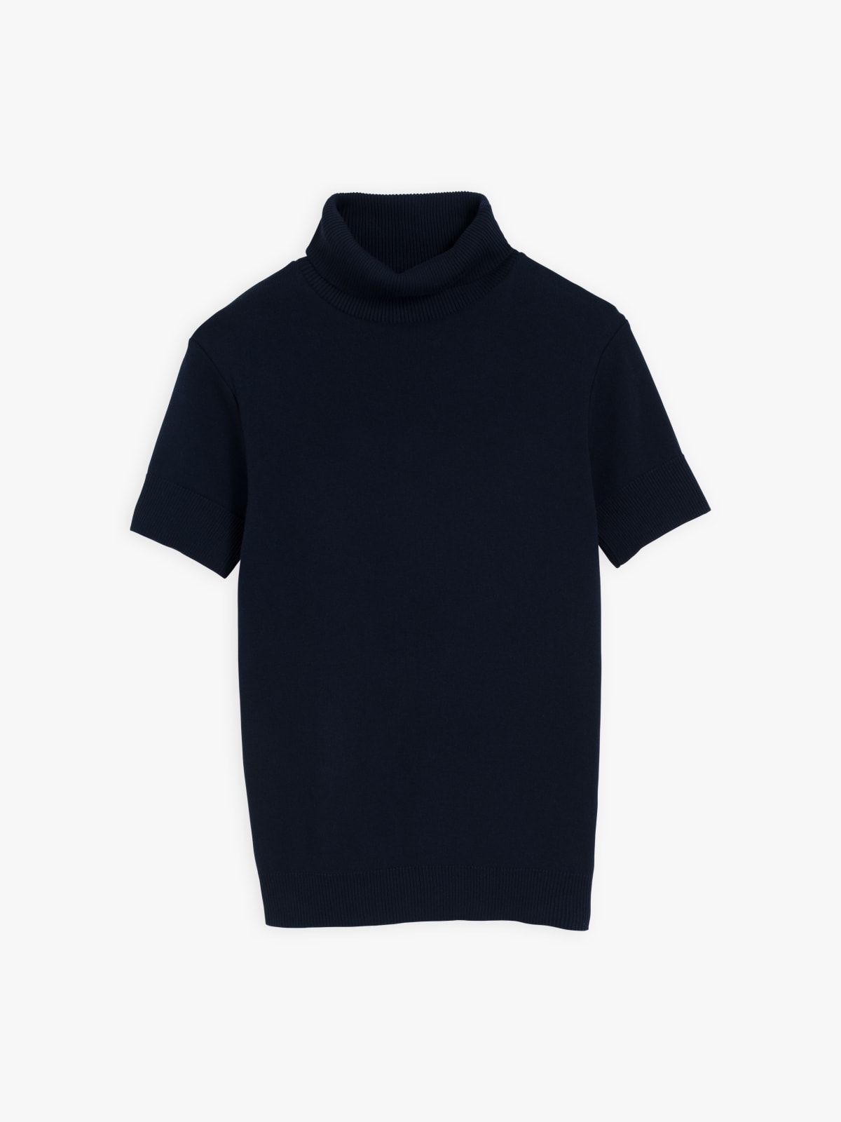 night blue short sleeves Eddy sweater