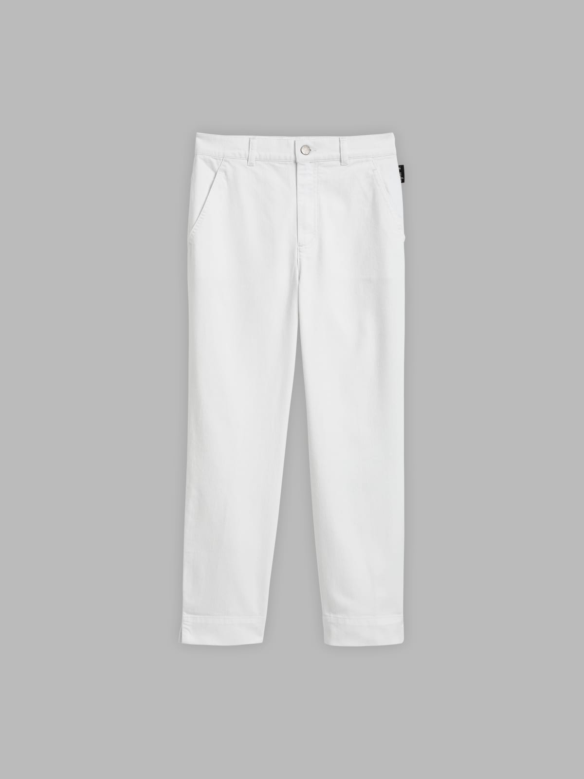 white 7/8-length Marilyn jeans