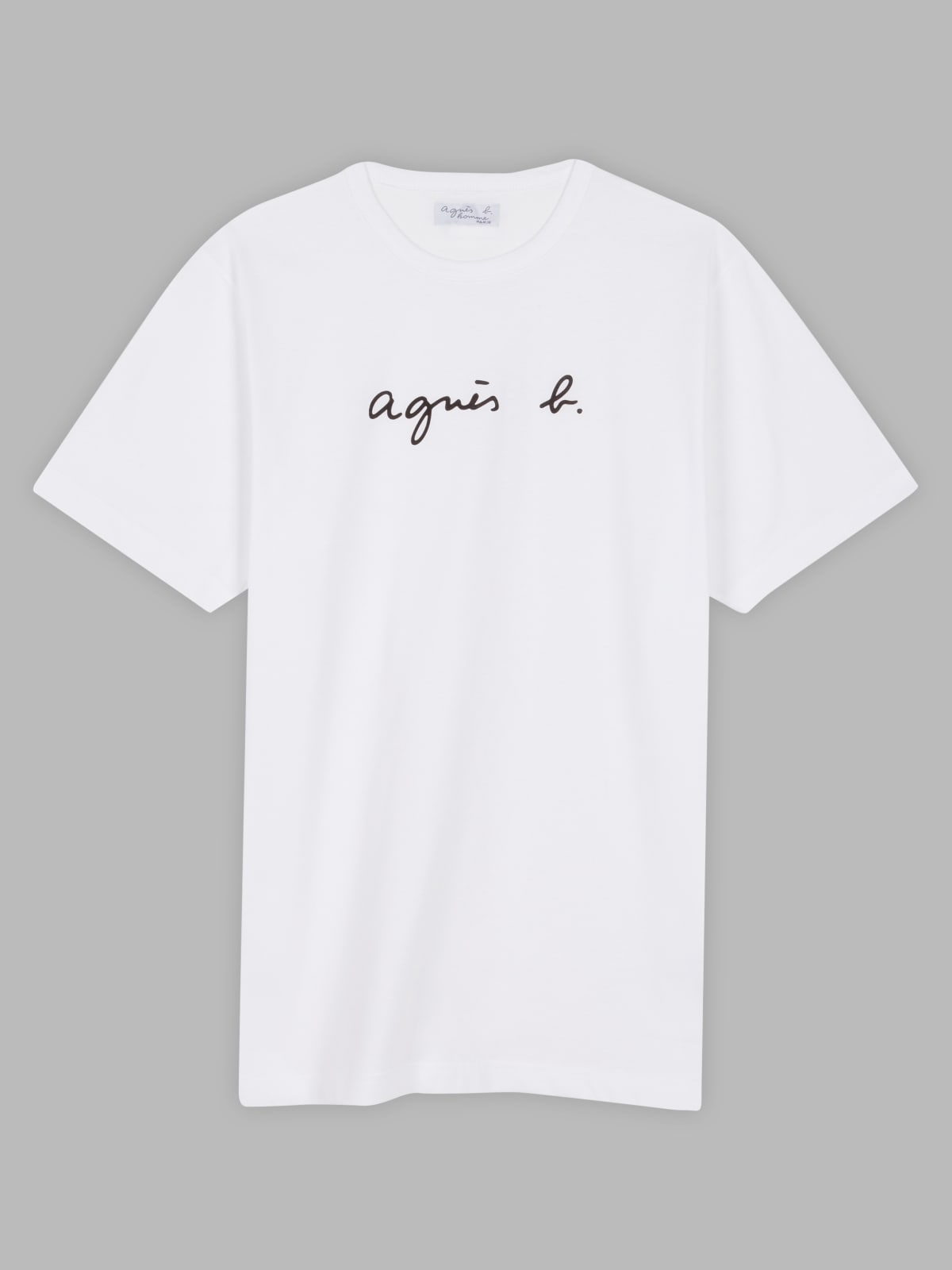 t-shirt Coulos blanc "agnès b." manches courtes