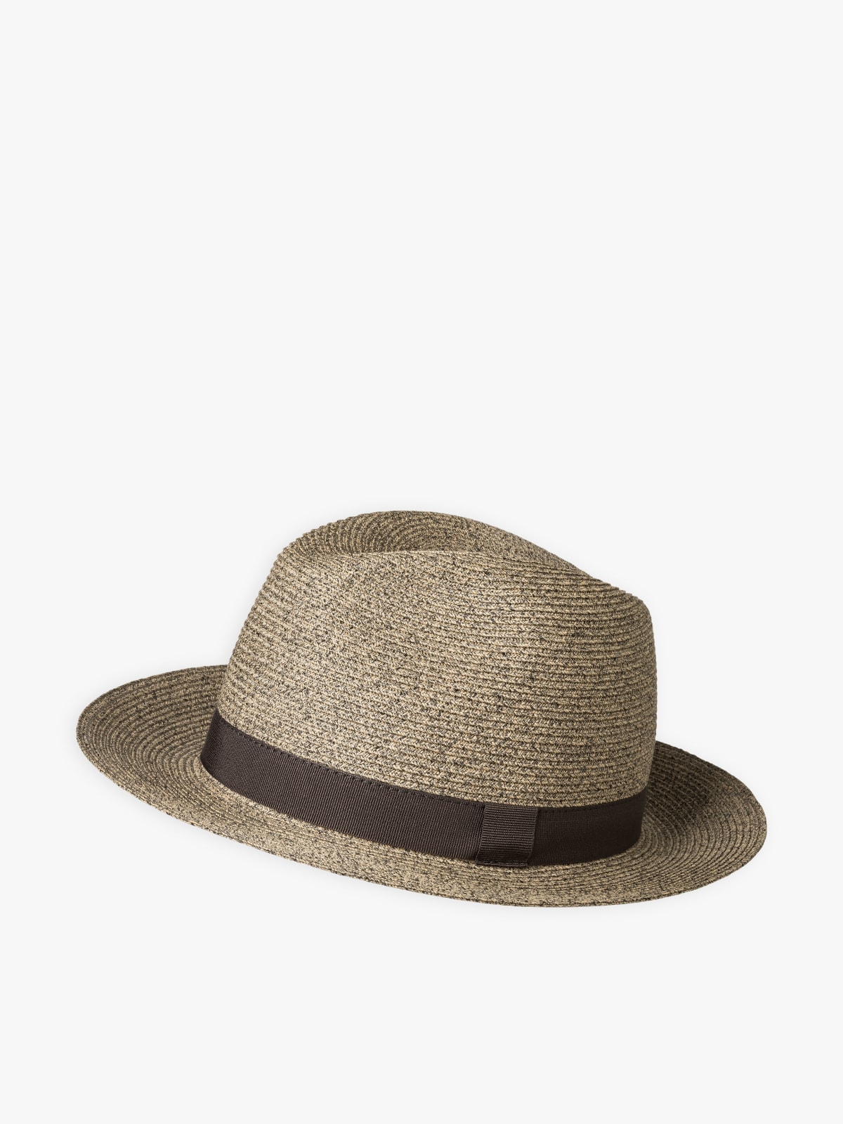 mottled brown Evan hat