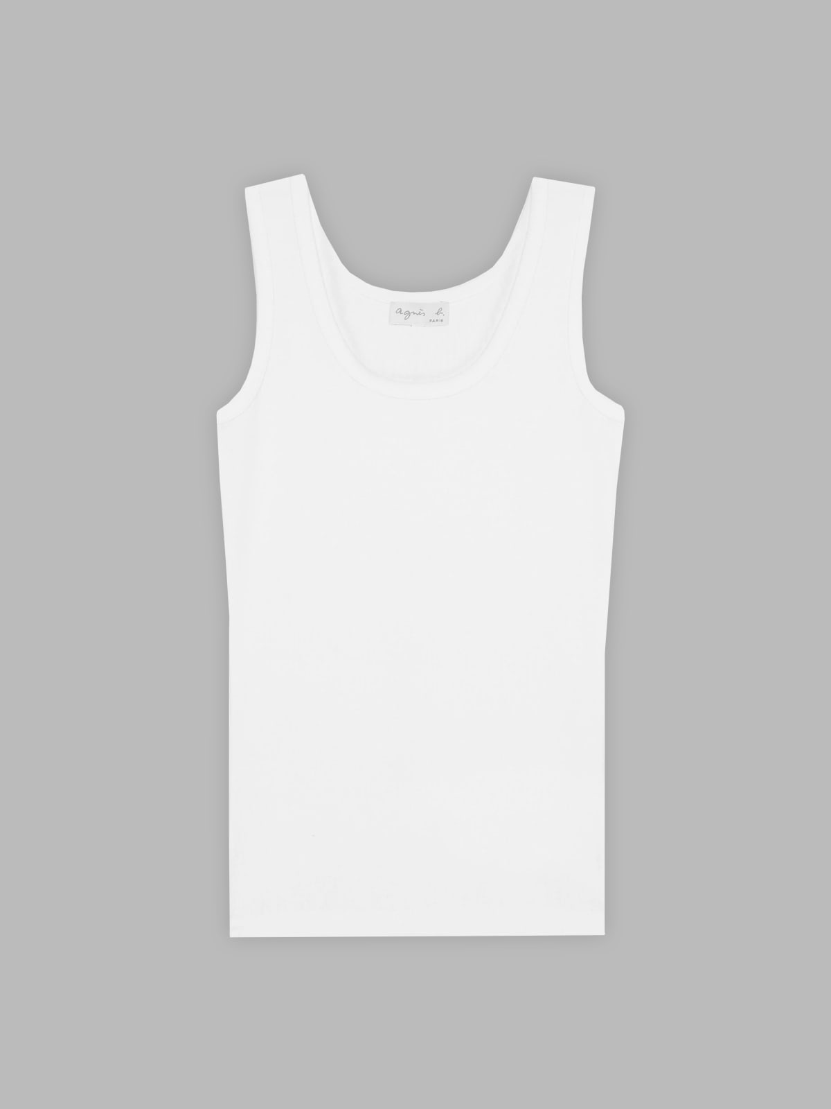 white Gaston tank top