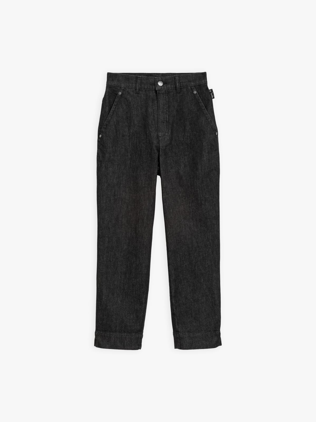 black 7/8-length Marilyn jeans