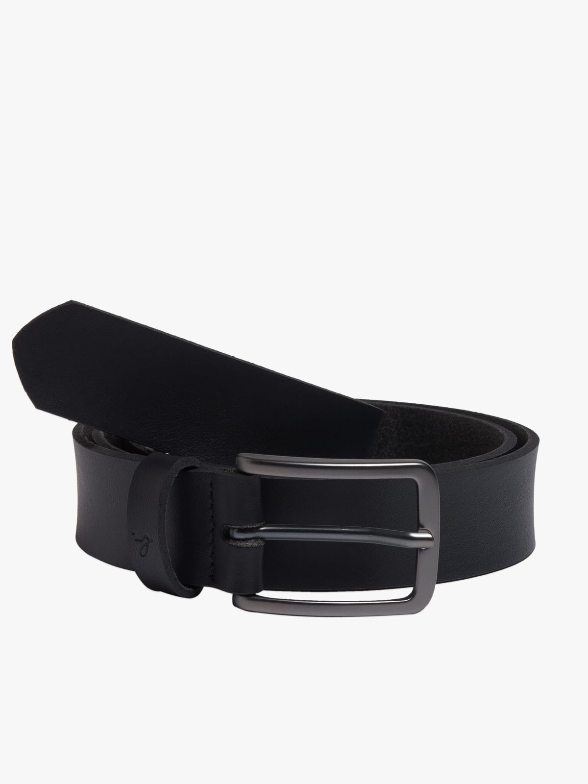 ceinture New Eric noire en cuir