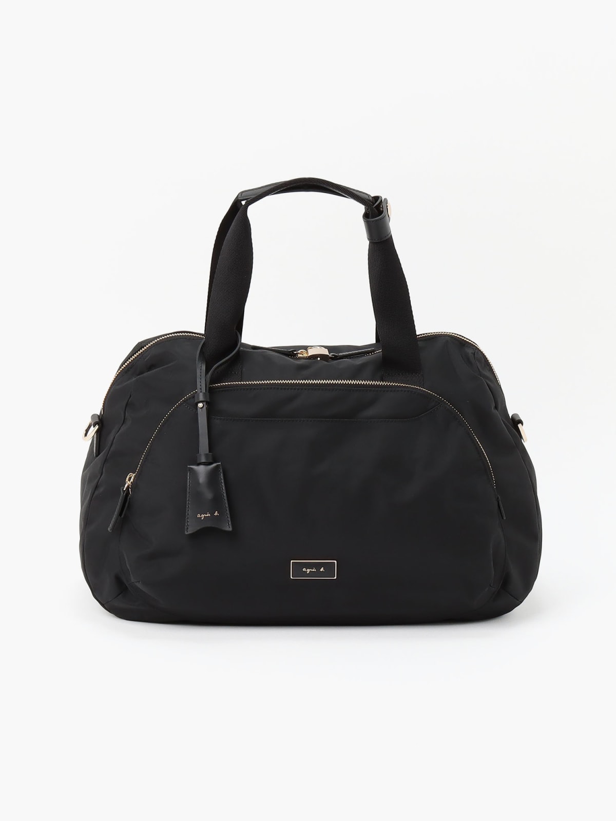 sac de voyage Boston en nylon noir