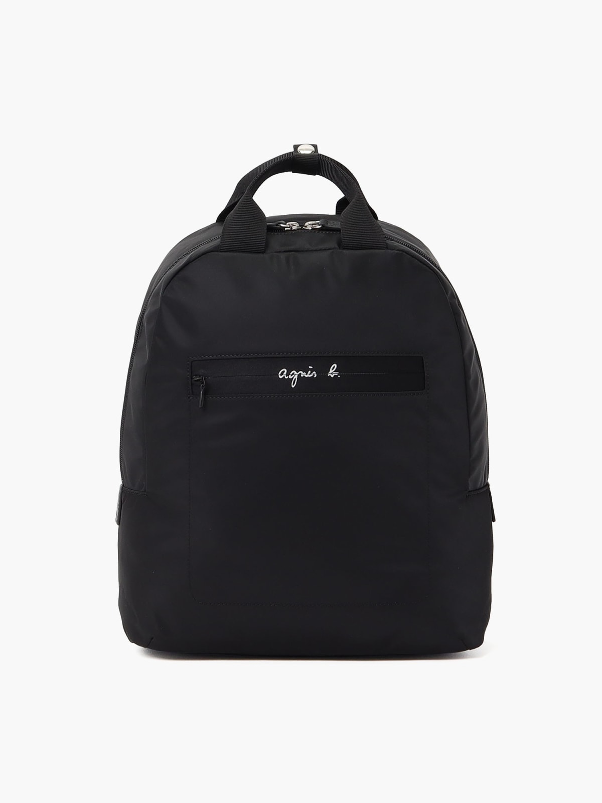 black nylon backpack black nylon backpack