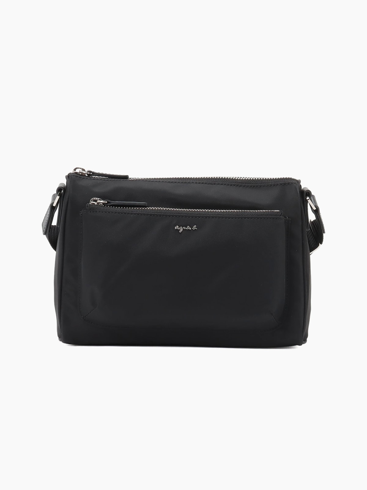 black nylon very light practical bag