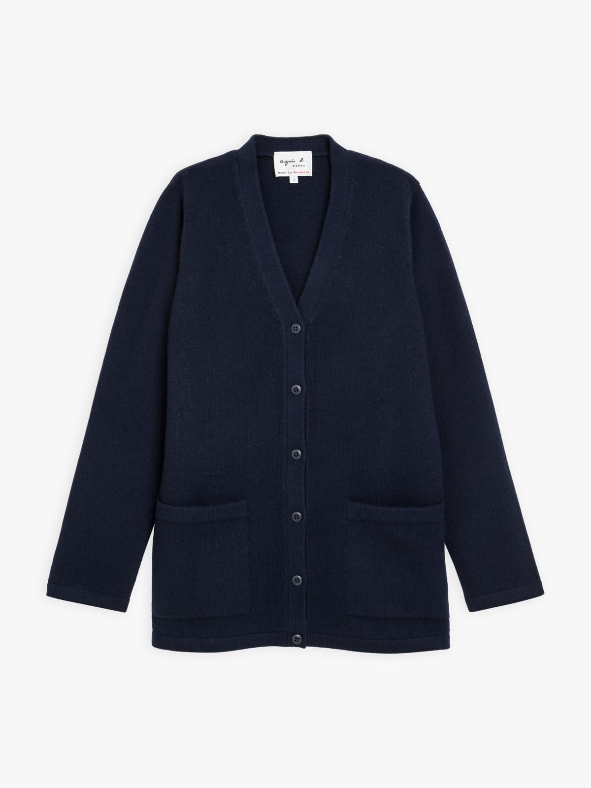 night blue cashmere cardigan