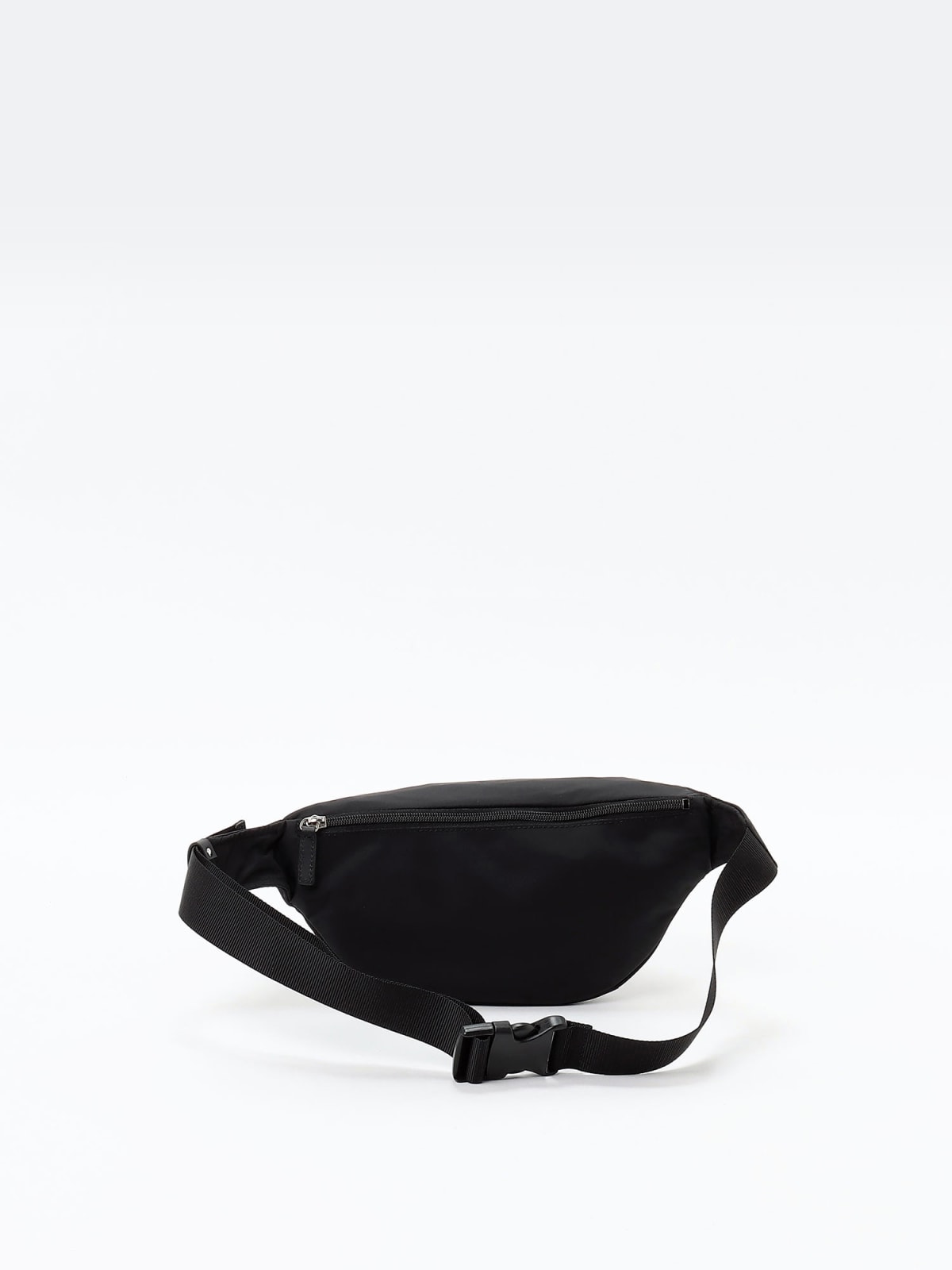 sac banane noir en nylon