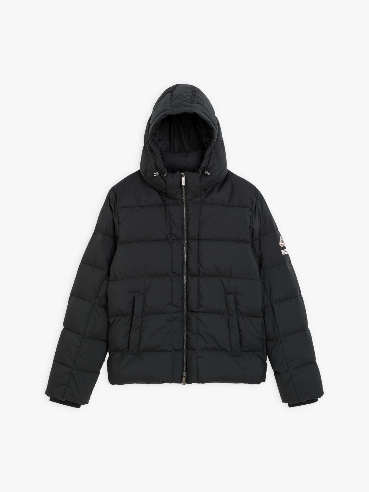 black agnès b. with Pyrenex Aspin men down jacket