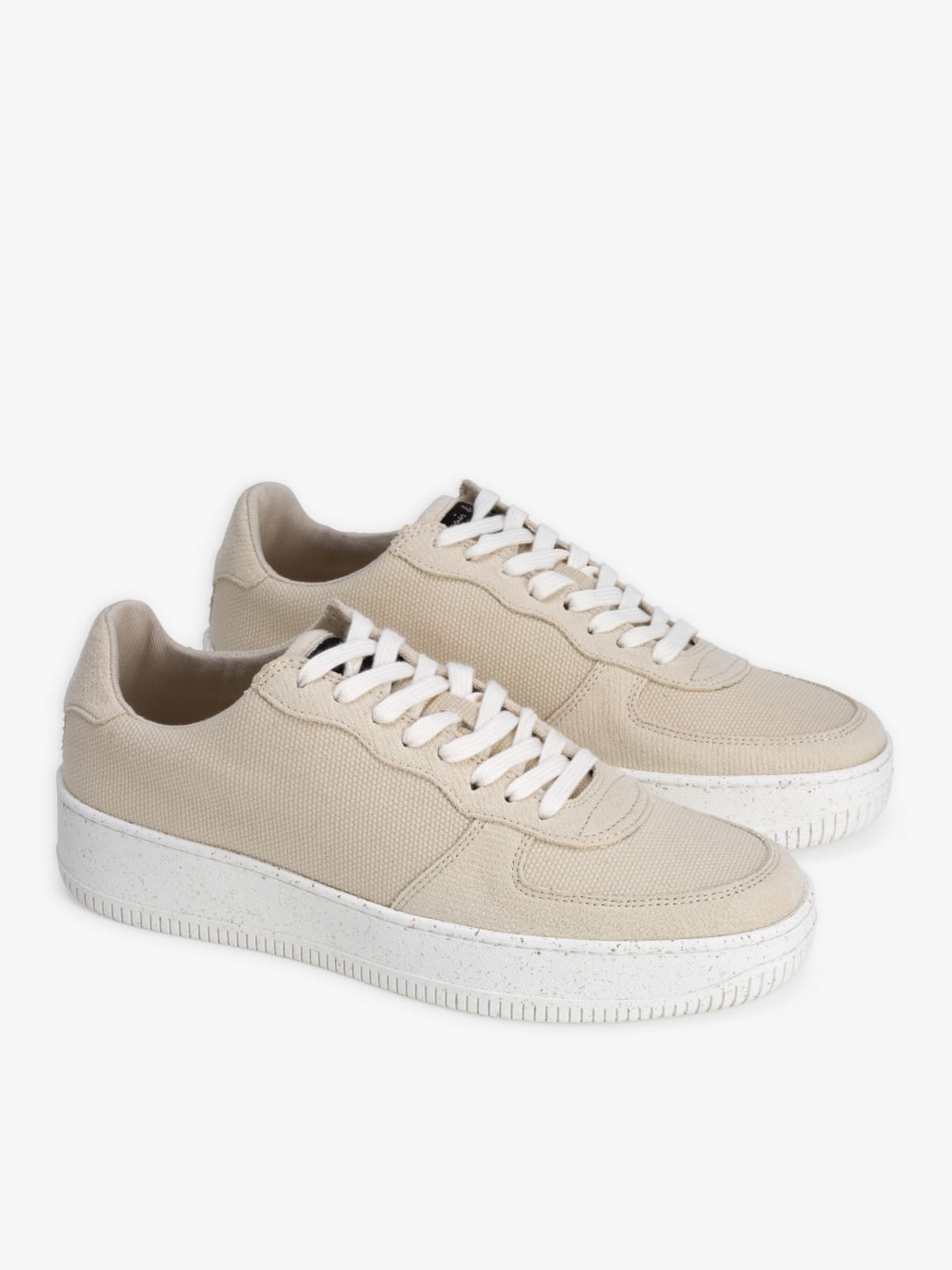 off white recycled cotton Alix sneakers