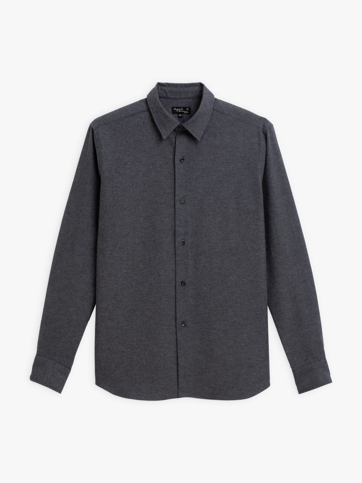 grey cotton Andy shirt