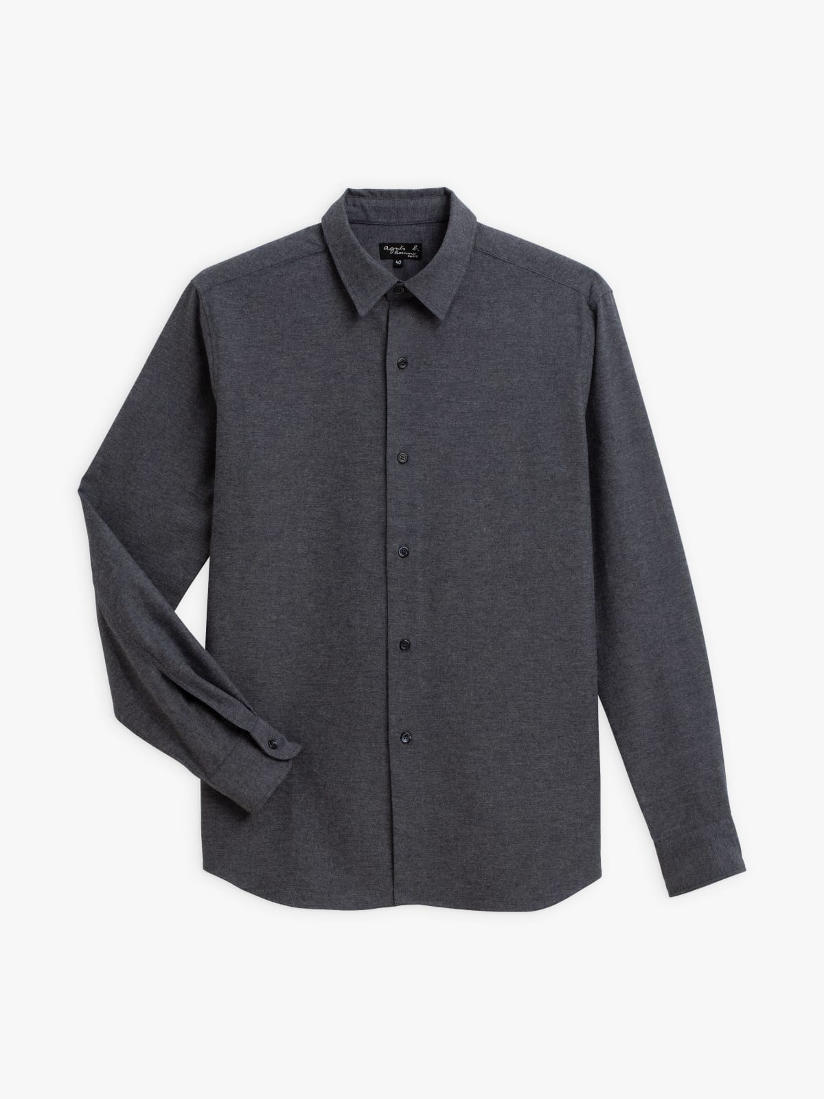 grey cotton Andy shirt