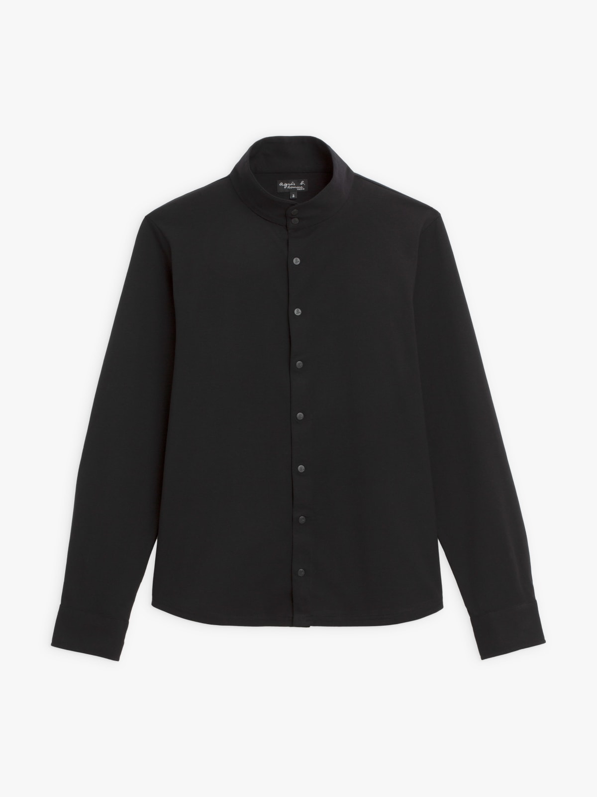 black cotton Lazare shirt