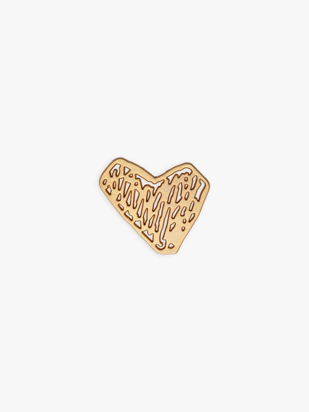 Heart pin