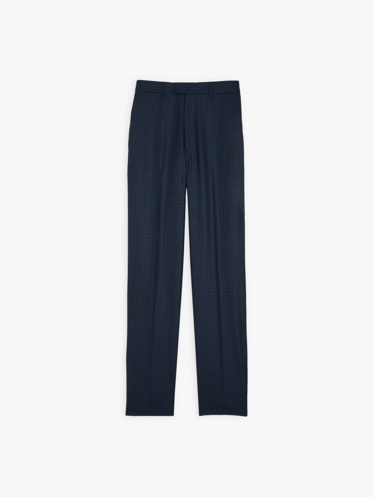 navy blue new Jamming pants in wool and cashmere