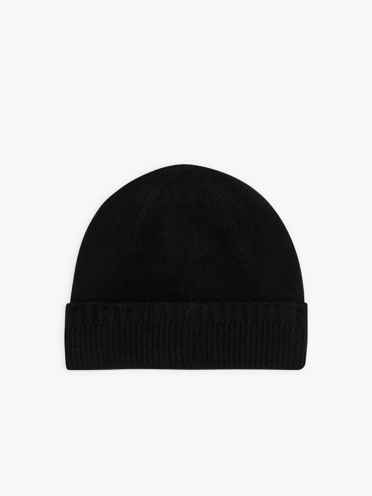 black Nelio unisex cashmere beanie