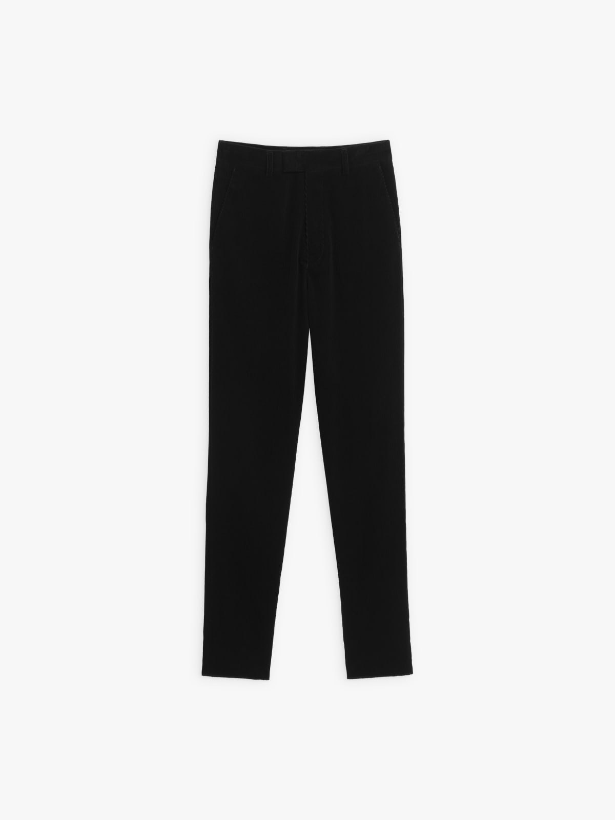 black cotton corduroy Jamey pants