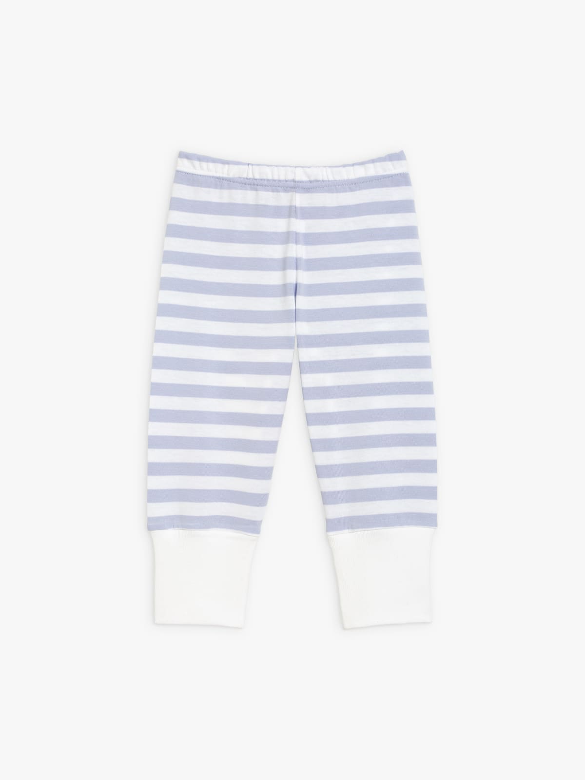 Turbo striped cotton fleece trousers