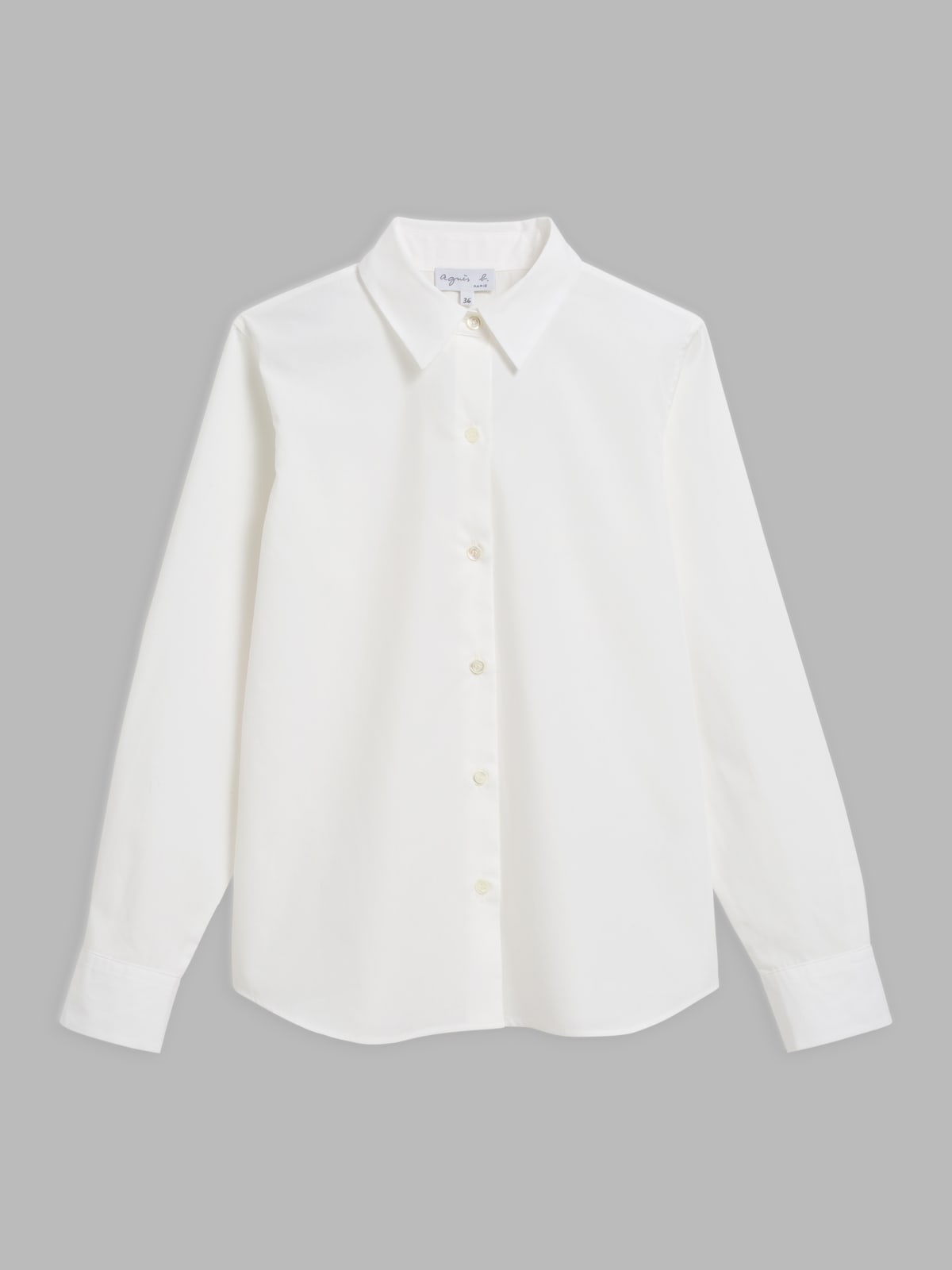 Jasmine white 100% cotton shirt