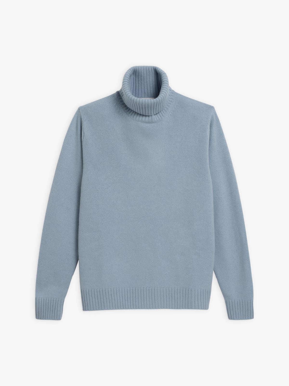 pull Senga bleu 100% cachemire