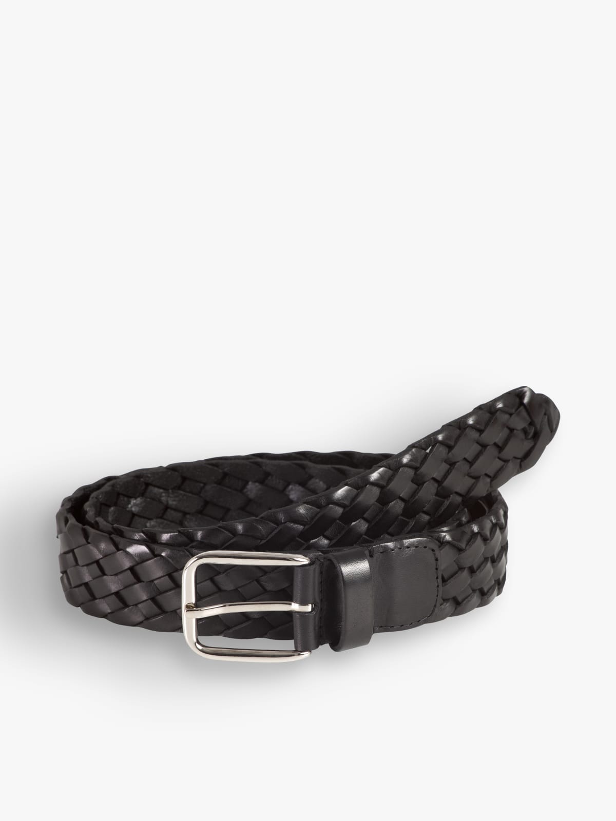 black Yago leather belt