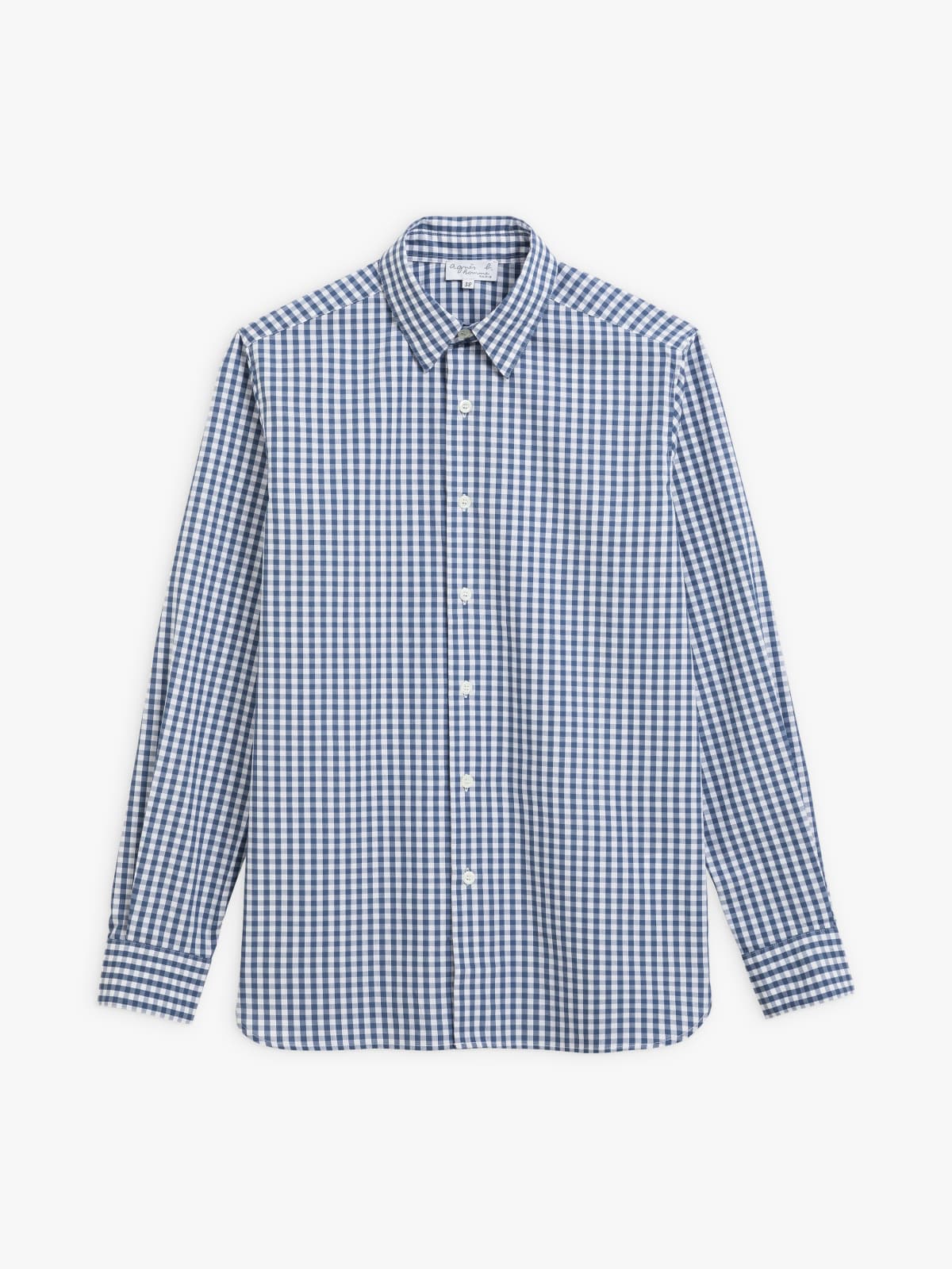 denim cotton checked shirt