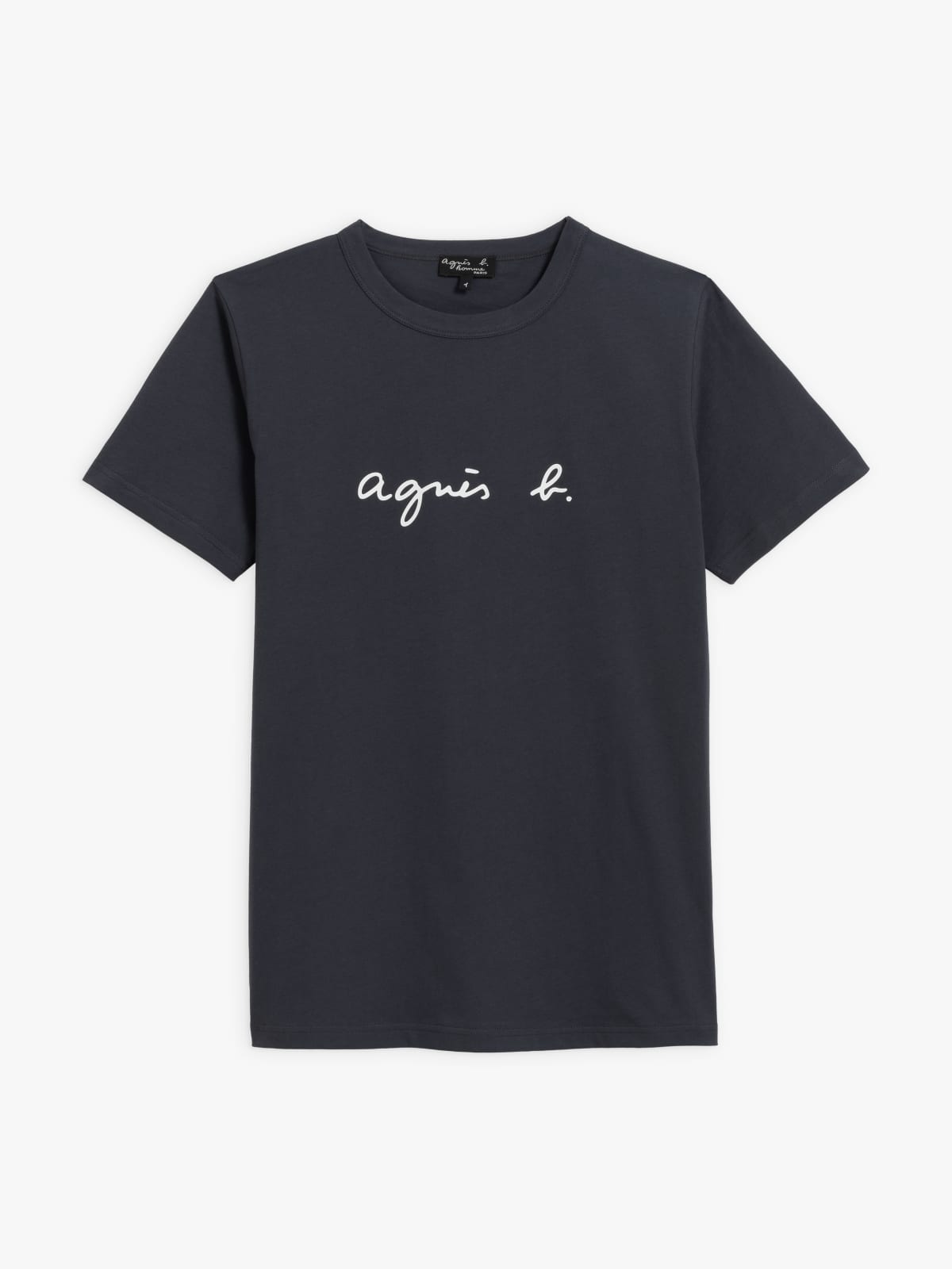 grey short sleeve "agnès b." Brando t-shirt