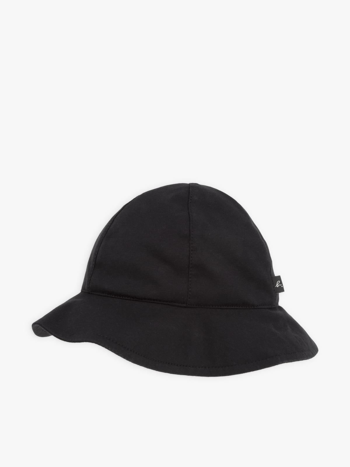 black Monica cotton jersey hat