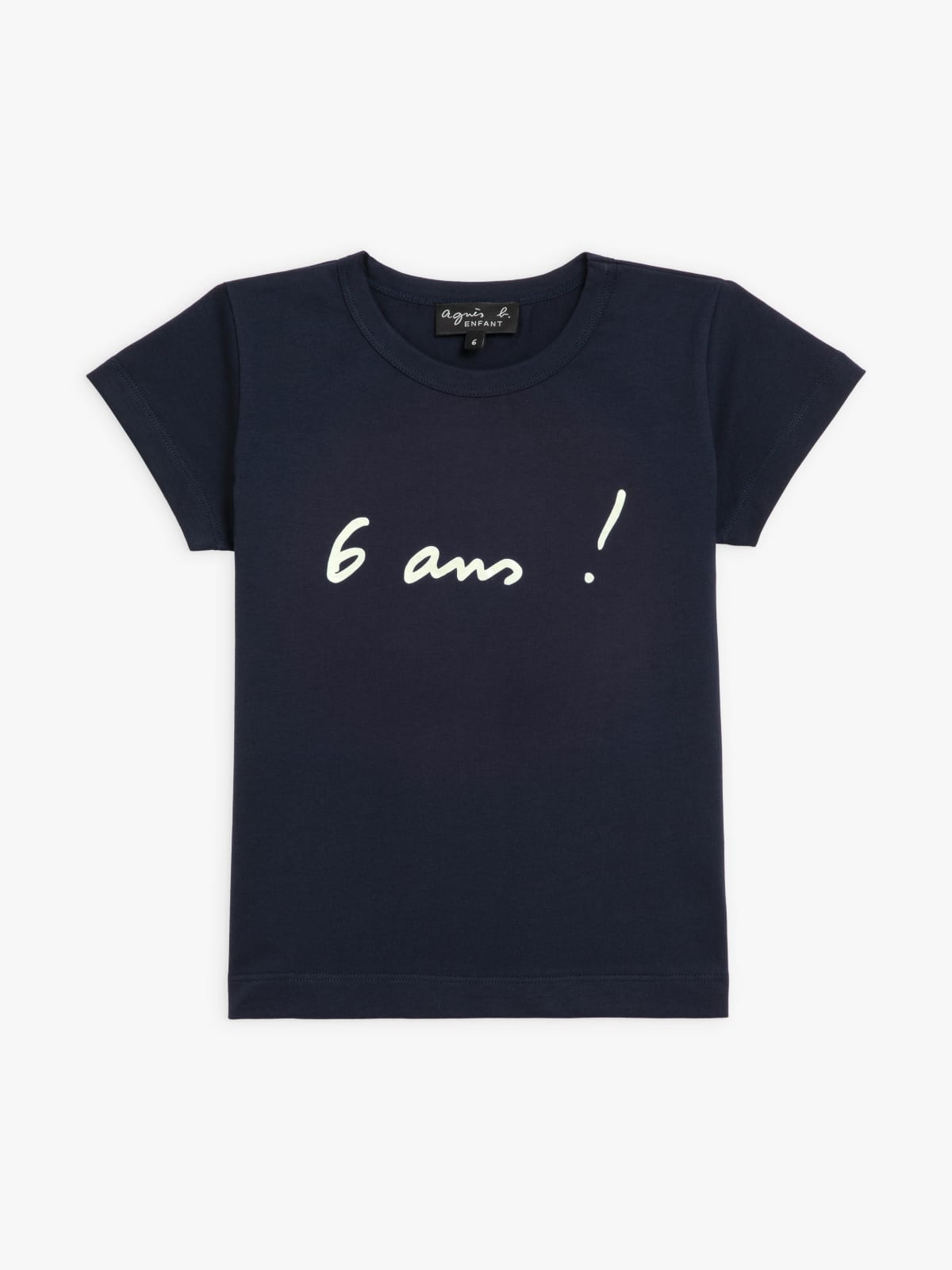 night blue cotton jersey Anniversaire (Birthday) t-shirt