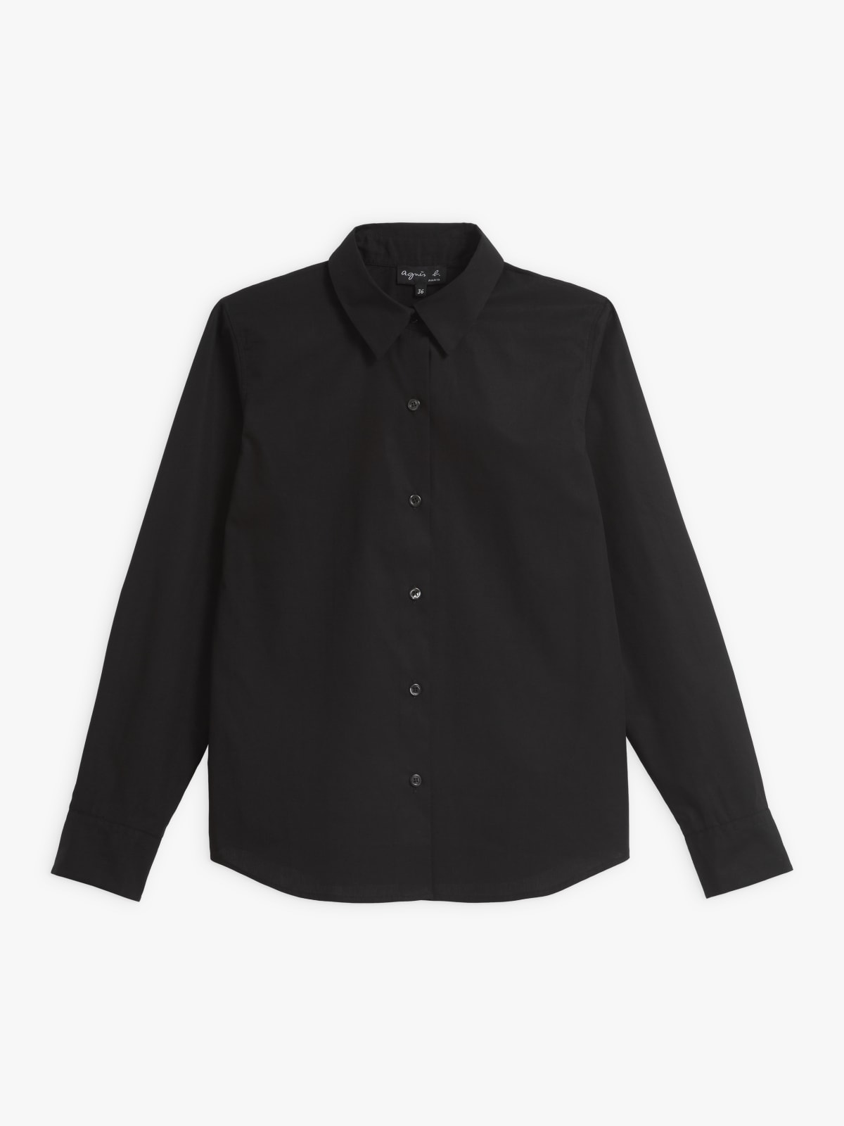 black cotton Jasmine shirt