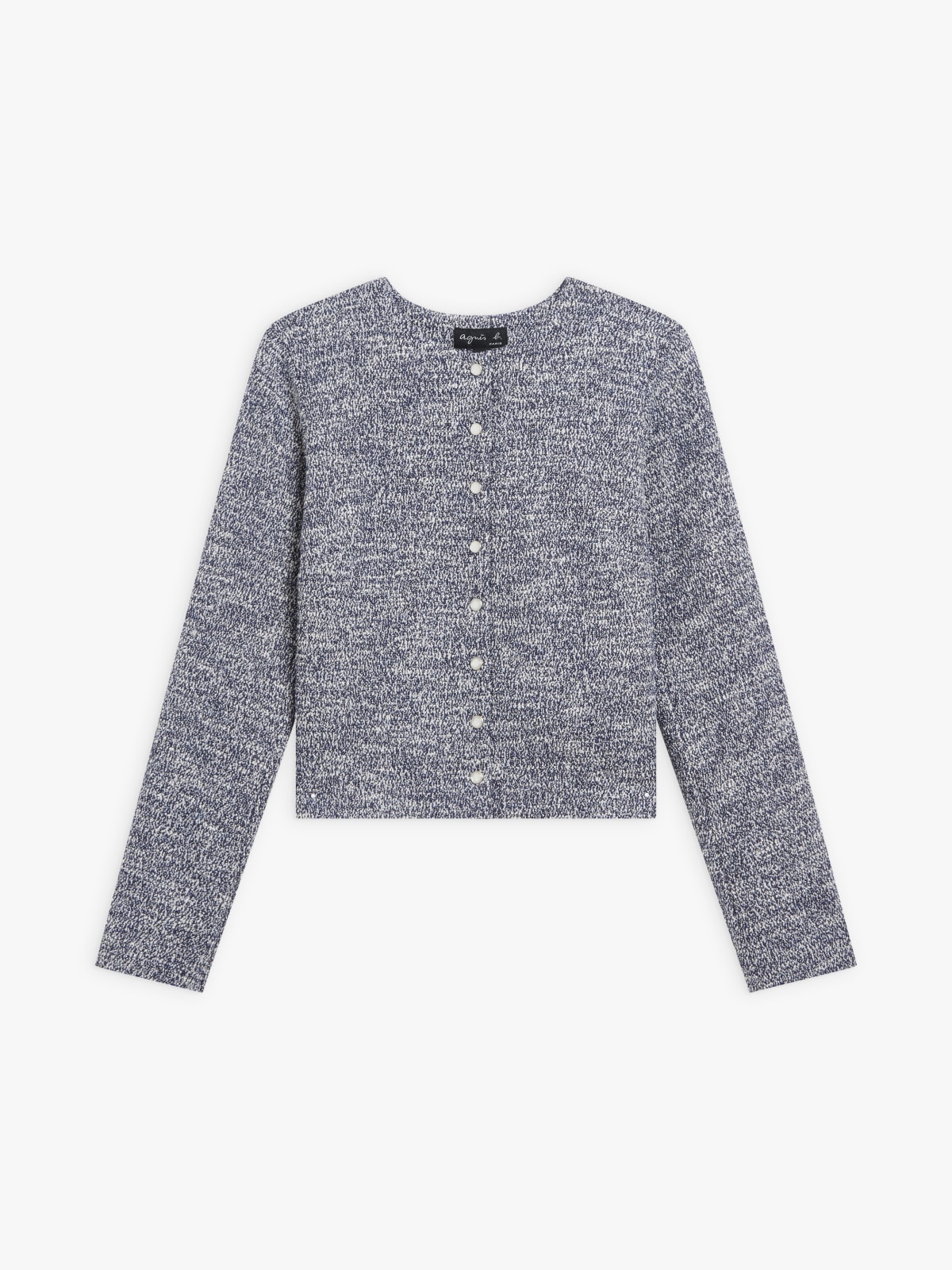 blue tweed Aimie jacket